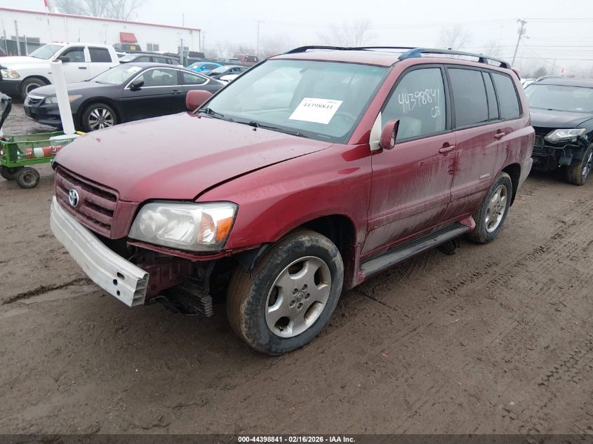 2006 Toyota Highlander Limited V6