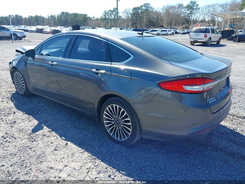 2018 Ford Fusion Energi Se Luxury