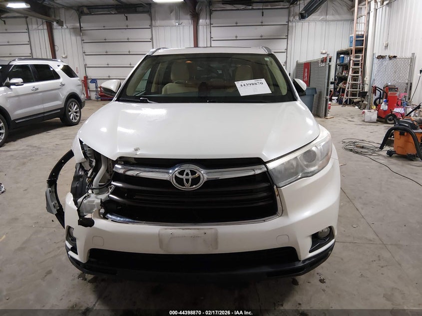 2015 Toyota Highlander Xle V6 VIN: 5TDJKRFH1FS212895 Lot: 44398870