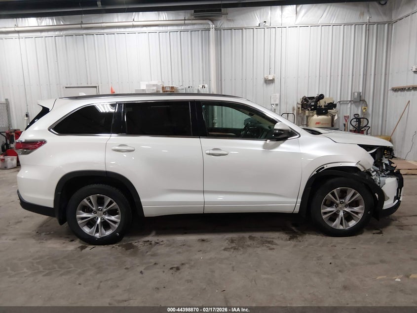 2015 Toyota Highlander Xle V6 VIN: 5TDJKRFH1FS212895 Lot: 44398870