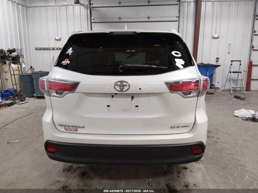 2015 Toyota Highlander Xle V6 VIN: 5TDJKRFH1FS212895 Lot: 44398870