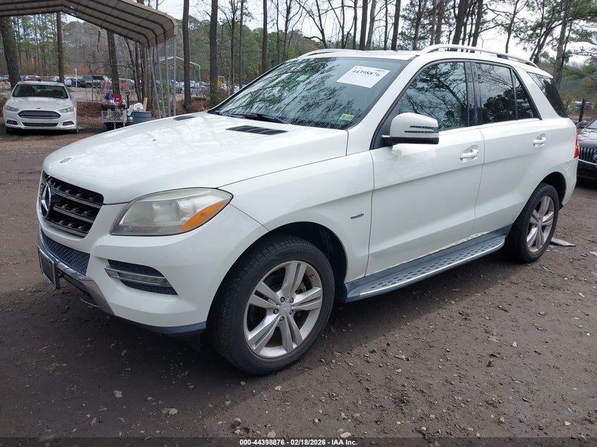 2012 Mercedes-Benz Ml 350 4Matic