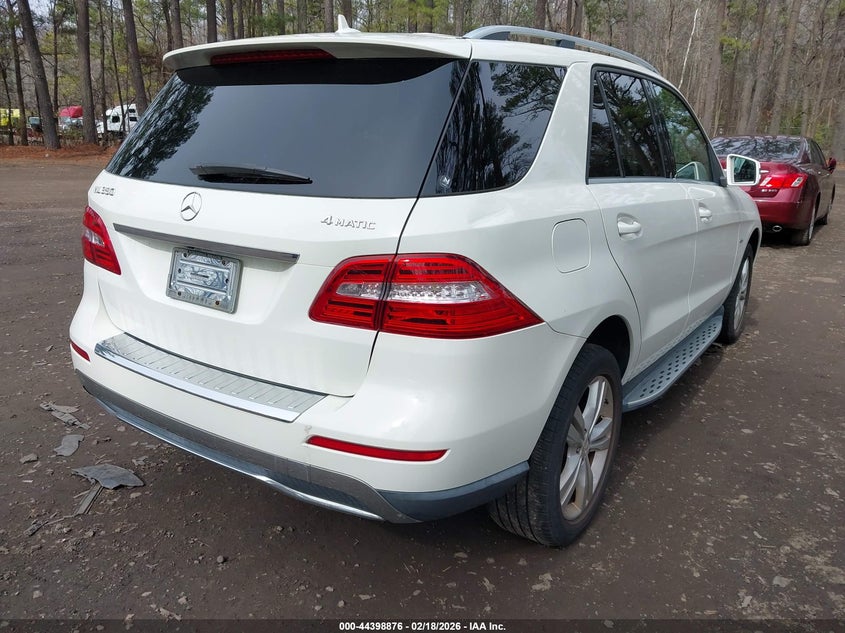 2012 Mercedes-Benz Ml 350 4Matic