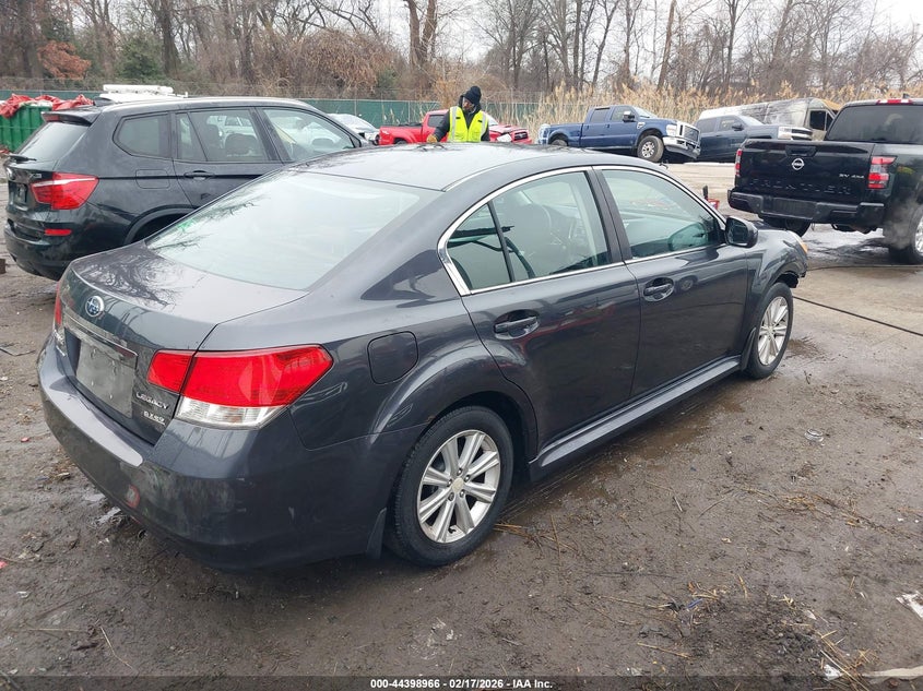 2010 Subaru Legacy 2.5I Premium