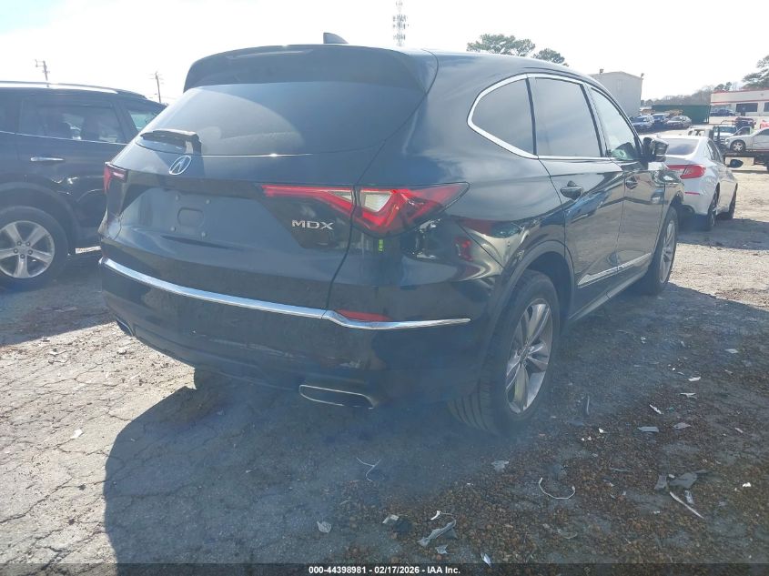 2022 Acura Mdx Standard