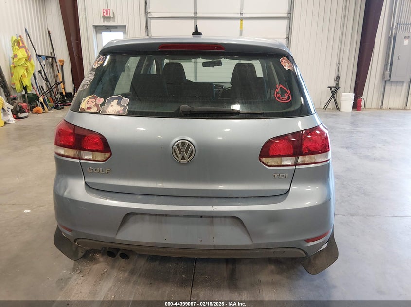 2011 Volkswagen Golf Tdi 4-Door VIN: WVWDM7AJ5BW193994 Lot: 44399067