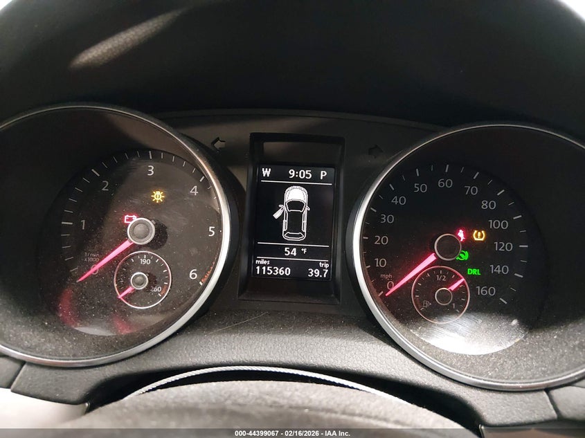 2011 Volkswagen Golf Tdi 4-Door VIN: WVWDM7AJ5BW193994 Lot: 44399067