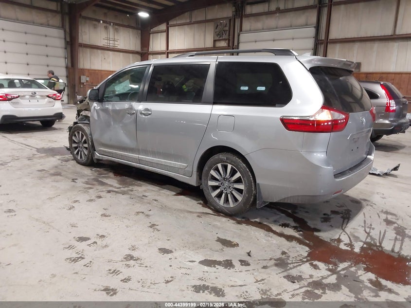 2018 Toyota Sienna Xle Premium 7 Passenger