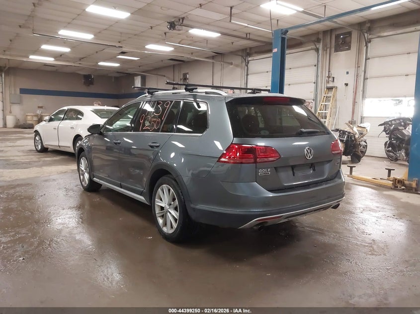 2017 Volkswagen Golf Alltrack Tsi S/Tsi Se/Tsi Sel