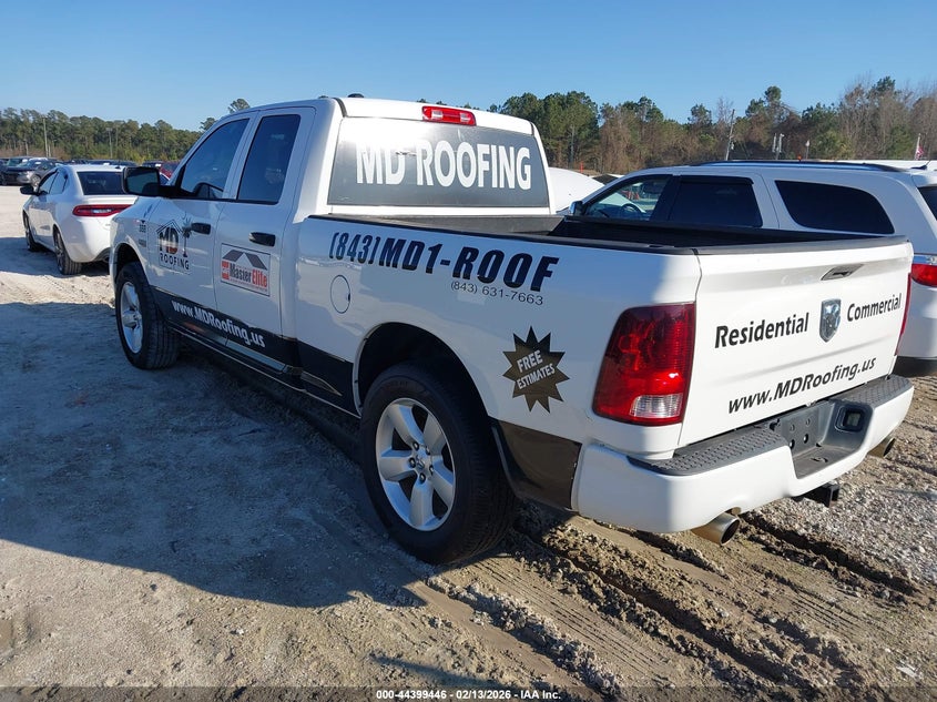 Vin: 1c6rr6ft4fs506484, lot: 44896013, ram 1500 express 20153