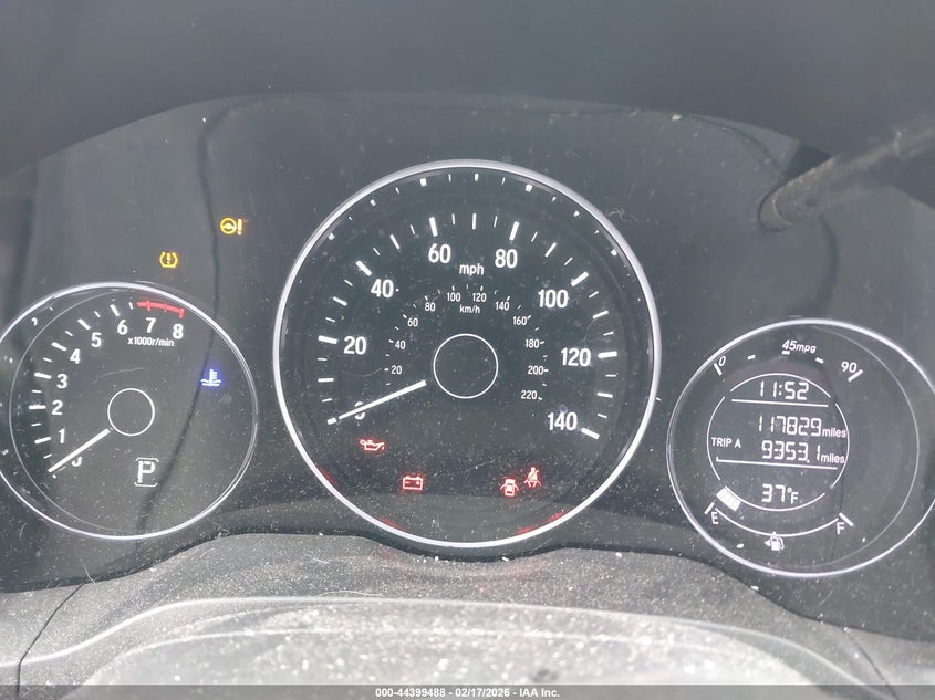 2022 Honda Hr-V Awd Lx VIN: 3CZRU6H37NM736574 Lot: 44399488