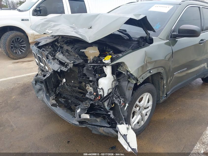 2021 Jeep Compass Sport Fwd VIN: 3C4NJCAB8MT535140 Lot: 44399513