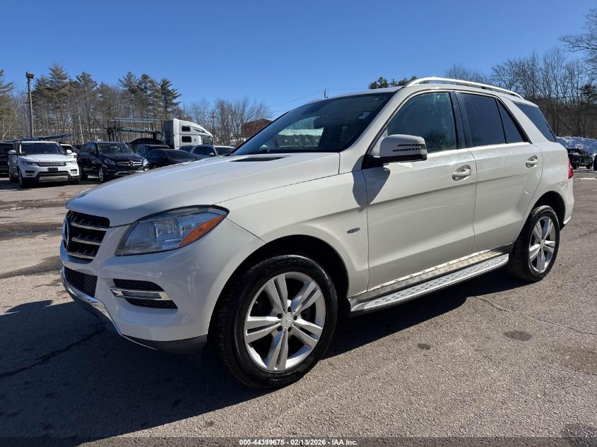 2012 Mercedes-Benz Ml 350 4Matic
