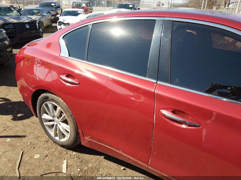 2015 Infiniti Q50 Premium VIN: JN1BV7ARXFM405626 Lot: 44399875