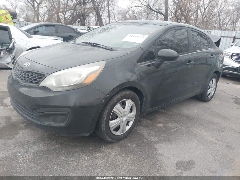 Vin: knadm4a3xe6404463, lot: 44896460, kia rio lx 20142