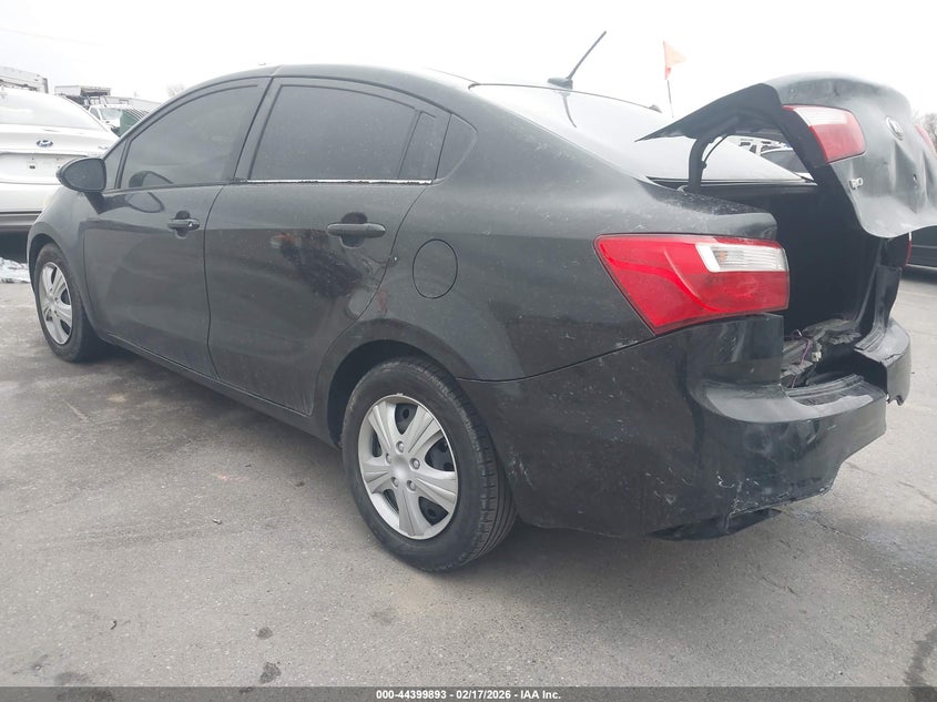 Vin: knadm4a3xe6404463, lot: 44896460, kia rio lx 20143