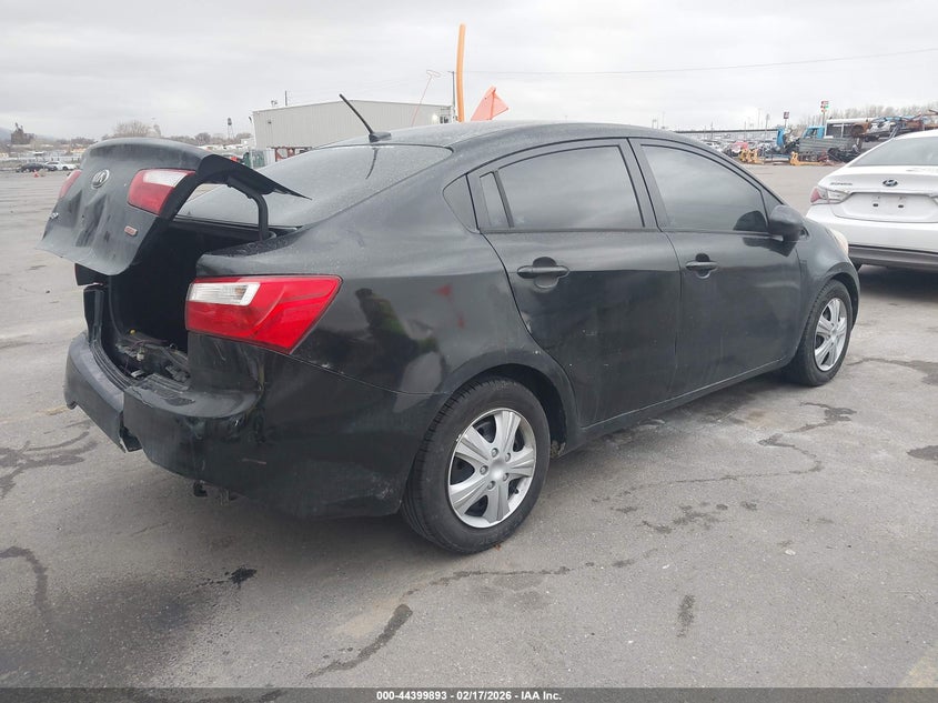 Vin: knadm4a3xe6404463, lot: 44896460, kia rio lx 20144