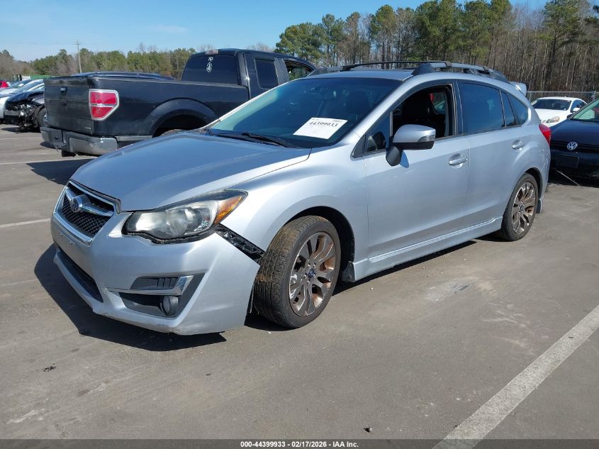 2015 Subaru Impreza 2.0I Sport Premium