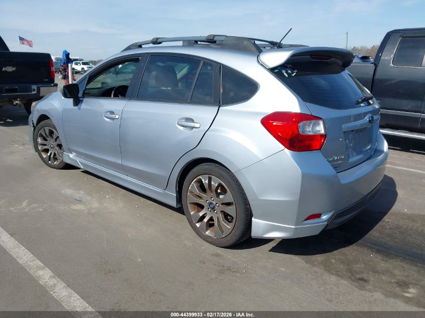 2015 Subaru Impreza 2.0I Sport Premium