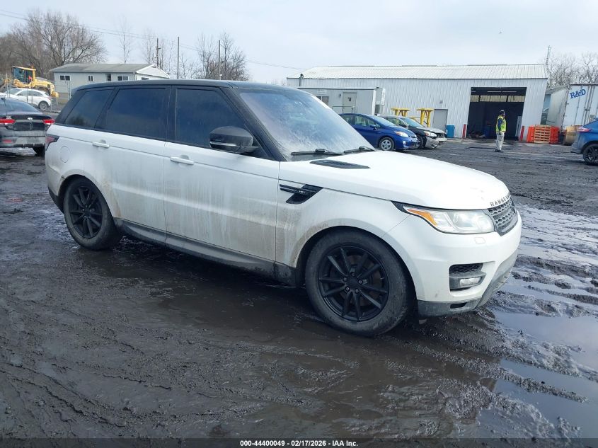 2016 Land Rover Range Rover Sport 3.0L V6 Turbocharged Diesel Se Td6