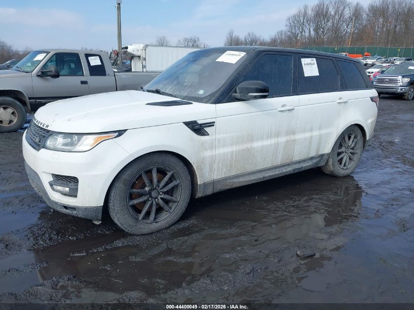 2016 Land Rover Range Rover Sport 3.0L V6 Turbocharged Diesel Se Td6