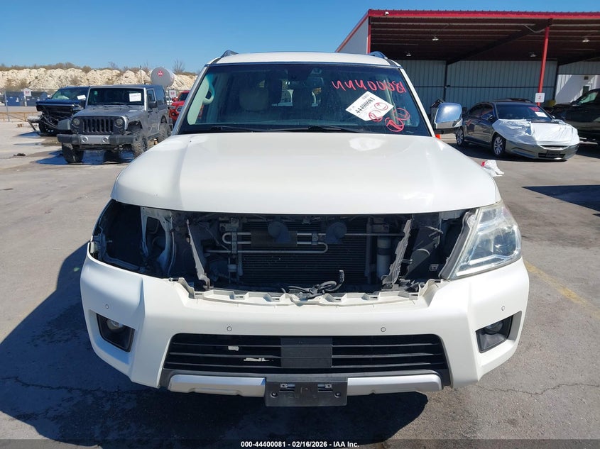 2017 Nissan Armada Platinum VIN: JN8AY2ND8H9004457 Lot: 44400081