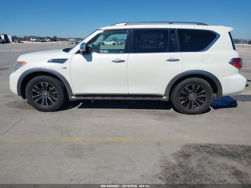 2017 Nissan Armada Platinum VIN: JN8AY2ND8H9004457 Lot: 44400081