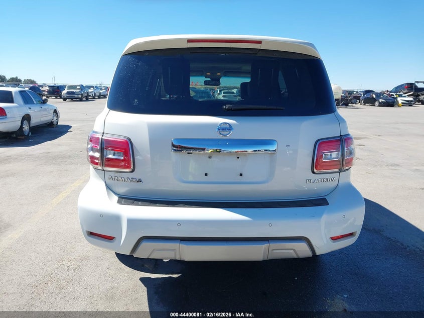 2017 Nissan Armada Platinum VIN: JN8AY2ND8H9004457 Lot: 44400081