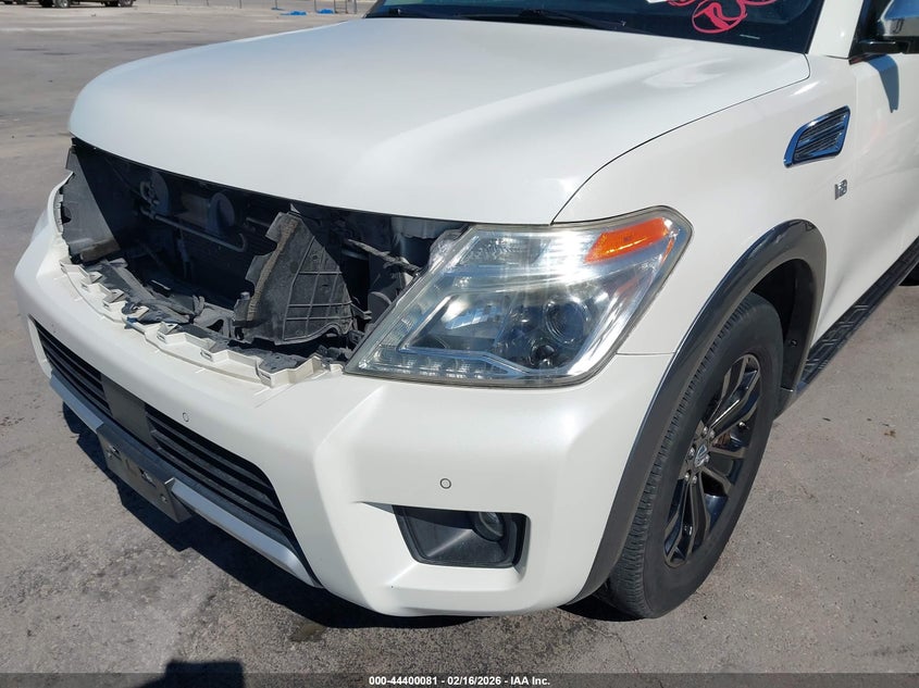 2017 Nissan Armada Platinum VIN: JN8AY2ND8H9004457 Lot: 44400081