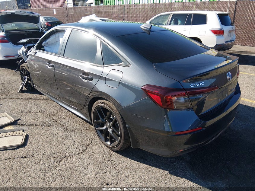 VIN 2HGFE4F80SH311749 2025 HONDA CIVIC HYBRID SPORT/SPORT TOURING