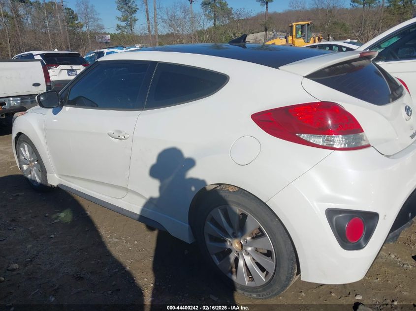 2016 Hyundai Veloster Turbo VIN: KMHTC6AE3GU267939 Lot: 44400242