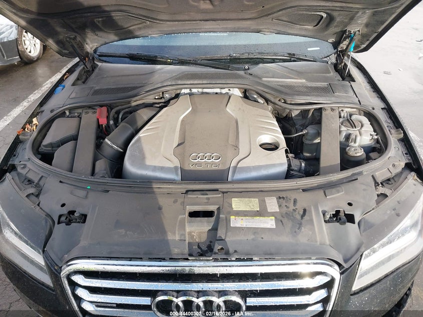 2014 Audi A8 L 3.0 Tdi VIN: WAURMAFD1EN001967 Lot: 44400302