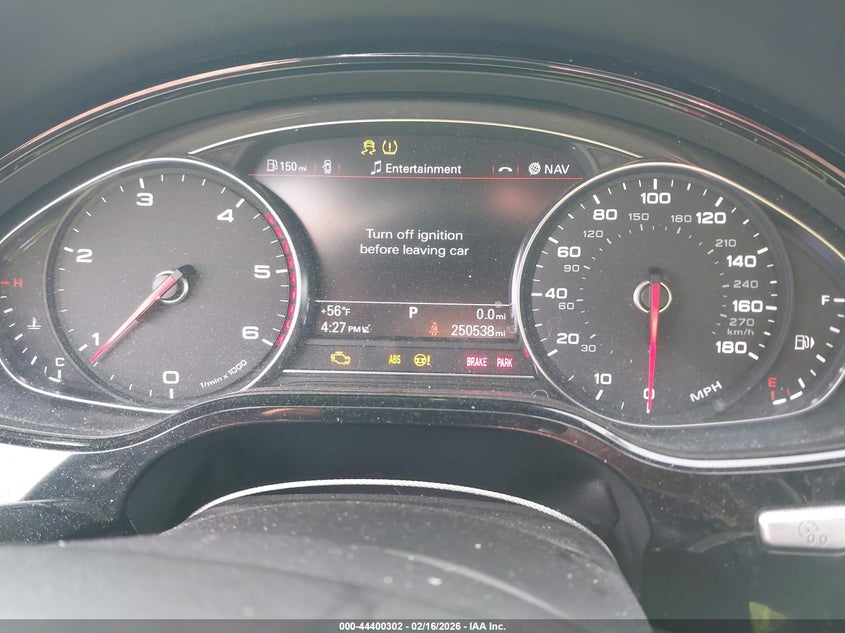 2014 Audi A8 L 3.0 Tdi VIN: WAURMAFD1EN001967 Lot: 44400302