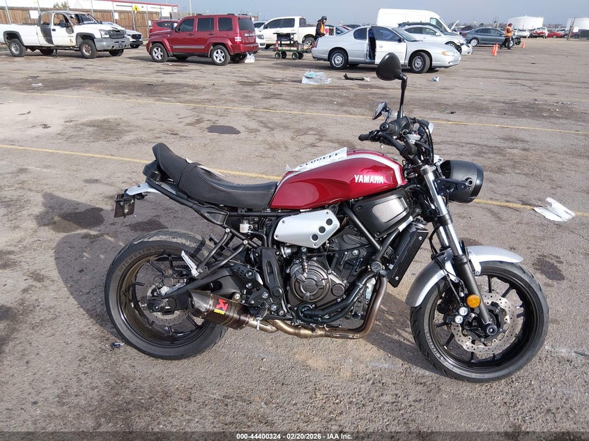 2018 Yamaha Xsr700 C VIN: JYARM21Y0JA000258 Lot: 44400324