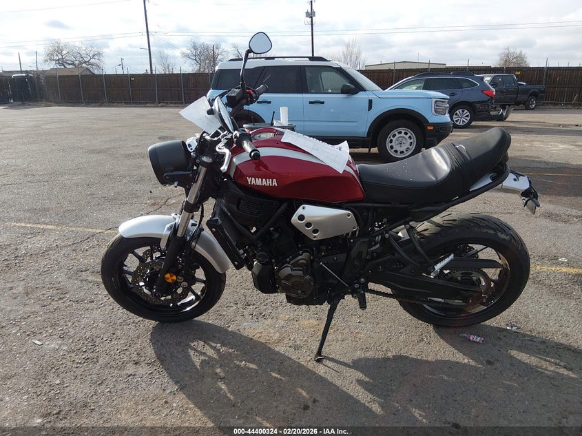 2018 Yamaha Xsr700 C VIN: JYARM21Y0JA000258 Lot: 44400324