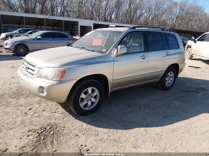 2001 Toyota Highlander