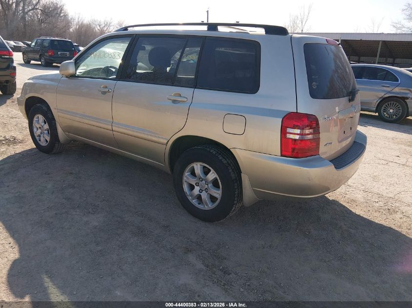 2001 Toyota Highlander
