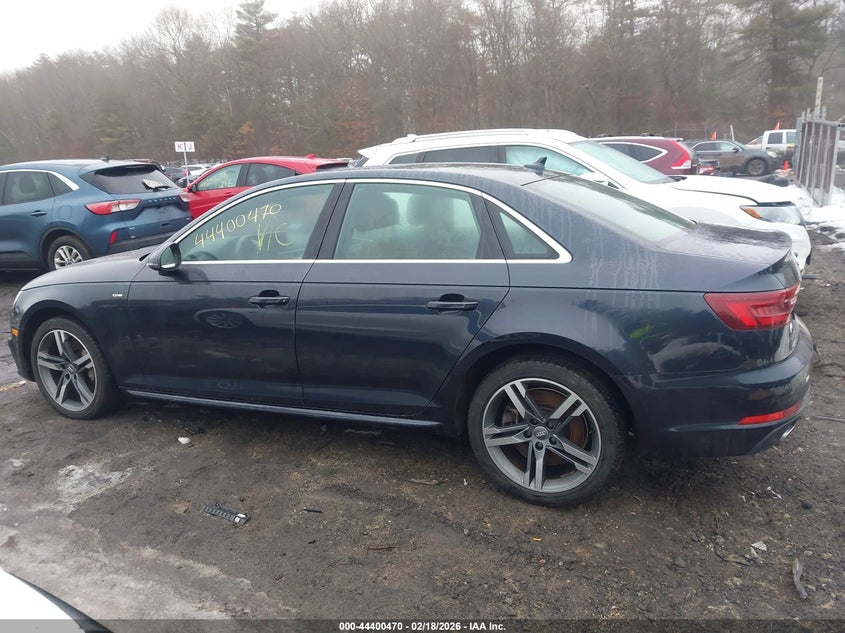 2018 Audi A4 2.0T Premium VIN: WAUENAF43JN008005 Lot: 44400470