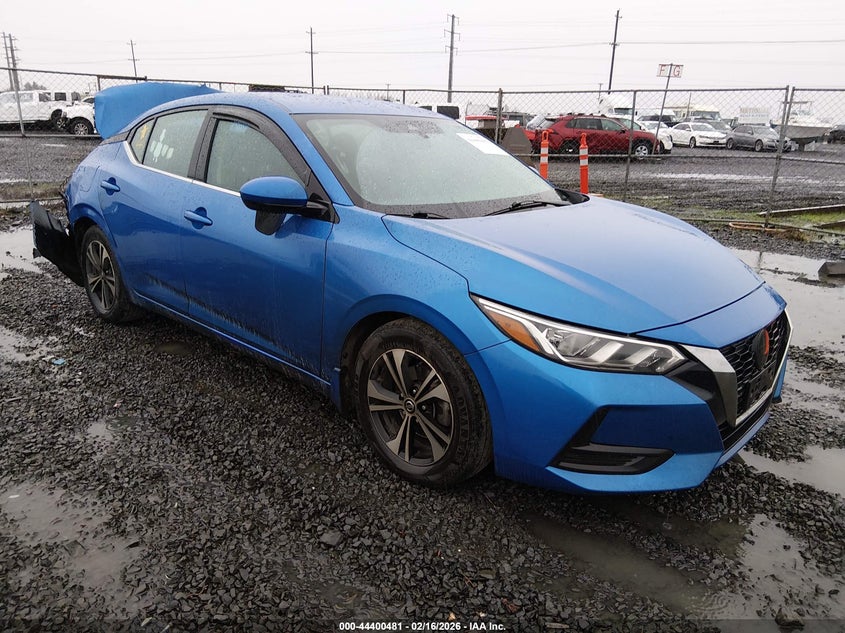 2022 Nissan Sentra Sv Xtronic Cvt