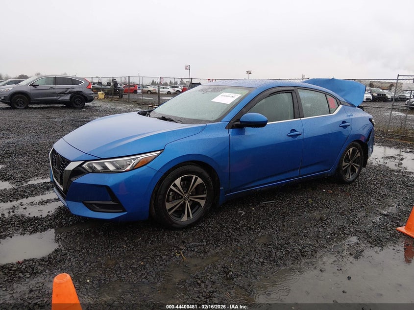 2022 Nissan Sentra Sv Xtronic Cvt