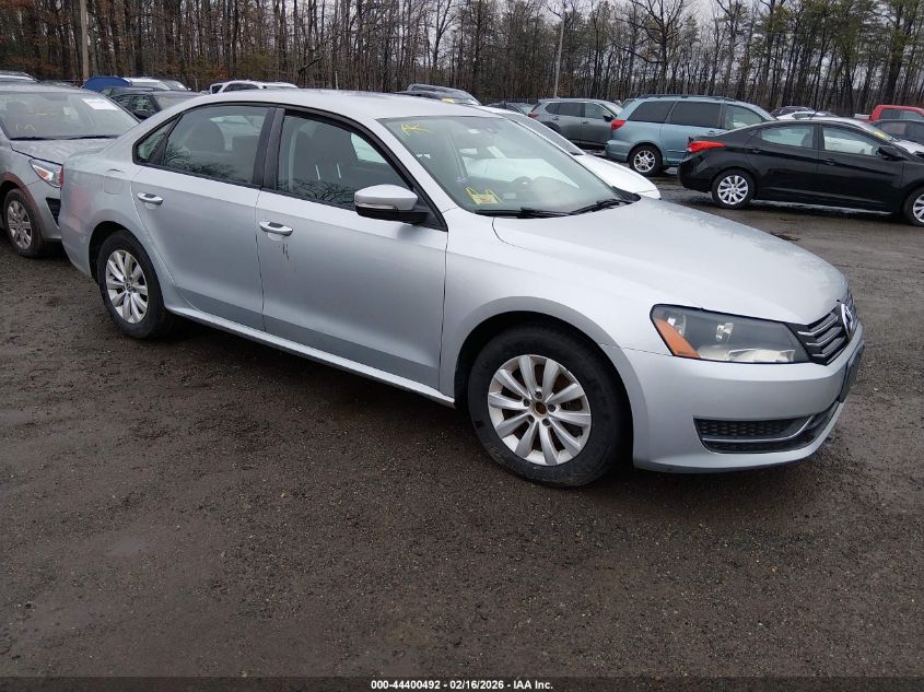 2013 Volkswagen Passat S