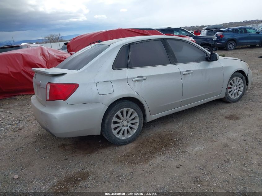 2008 Subaru Impreza 2.5I