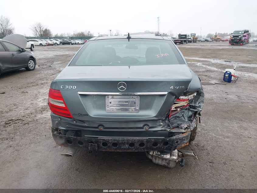 2012 Mercedes-Benz C 300 Sport 4Matic VIN: WDDGF8BB9CF913941 Lot: 44400616