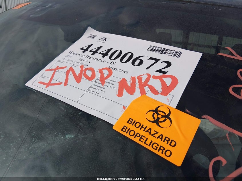 2024 Honda Ridgeline Rtl