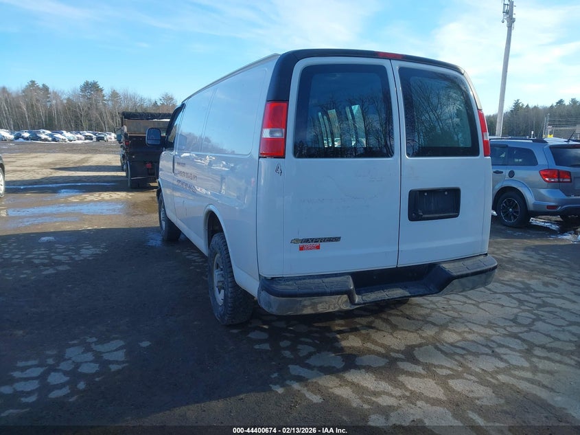 2022 Chevrolet Express Cargo Rwd 2500 Regular Wheelbase Wt