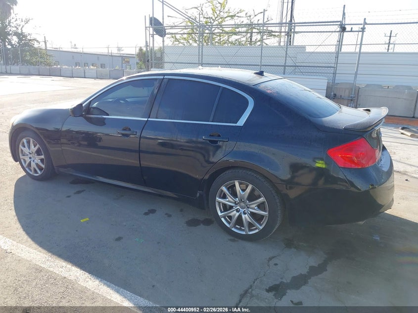 2009 Infiniti G37 Journey