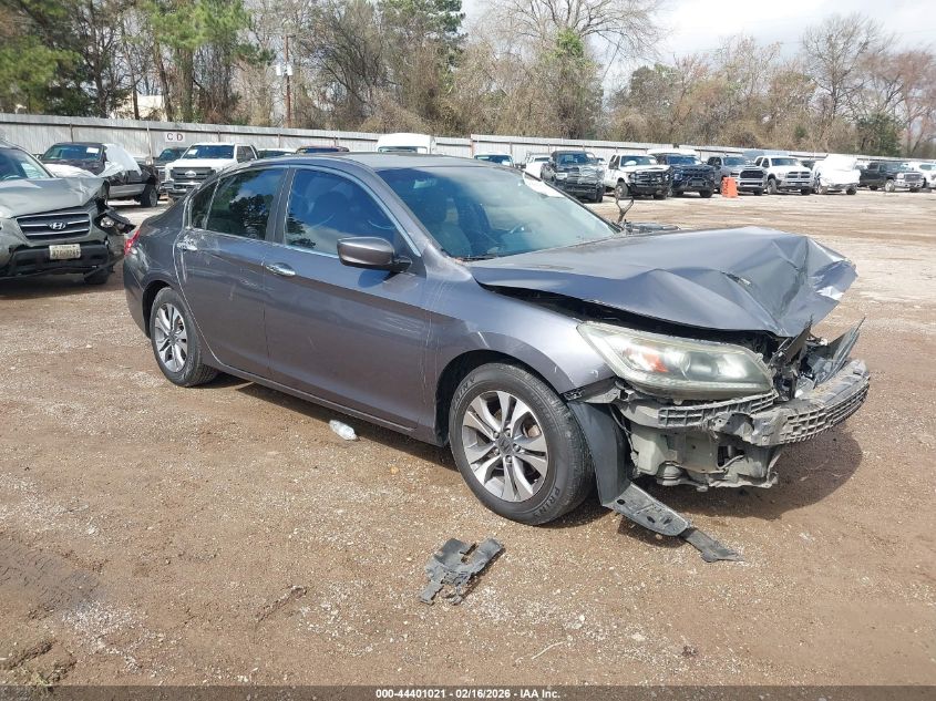 2013 Honda Accord Lx VIN: 1HGCR2F32DA010014 Lot: 44401021