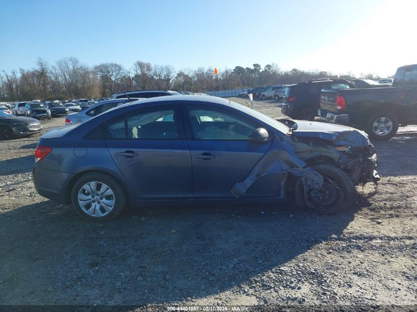 2013 Chevrolet Cruze Ls Auto VIN: 1G1PA5SH4D7283858 Lot: 44401057