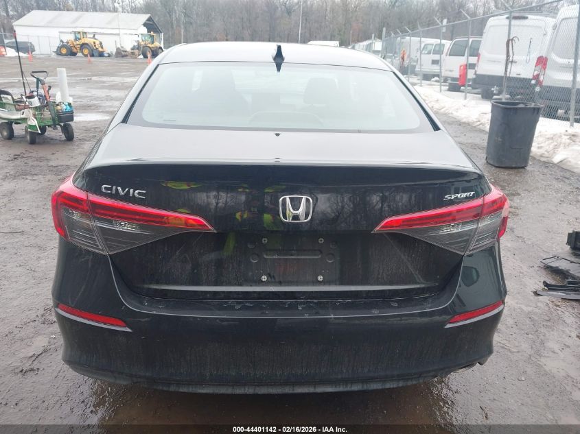 2023 Honda Civic Sport VIN: 2HGFE2F59PH561606 Lot: 44401142