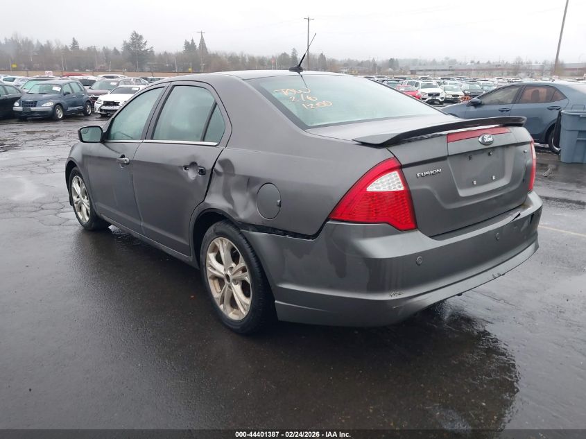 2012 Ford Fusion Se